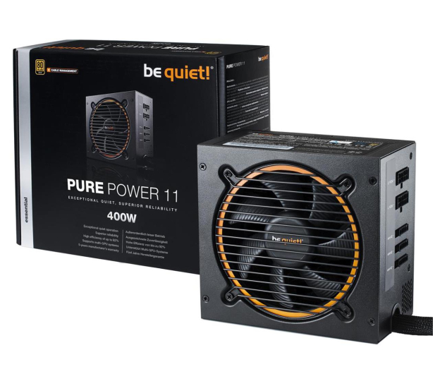be quiet! Pure Power 11 CM 400W 80 Plus Gold - 459595 - zdjęcie 3